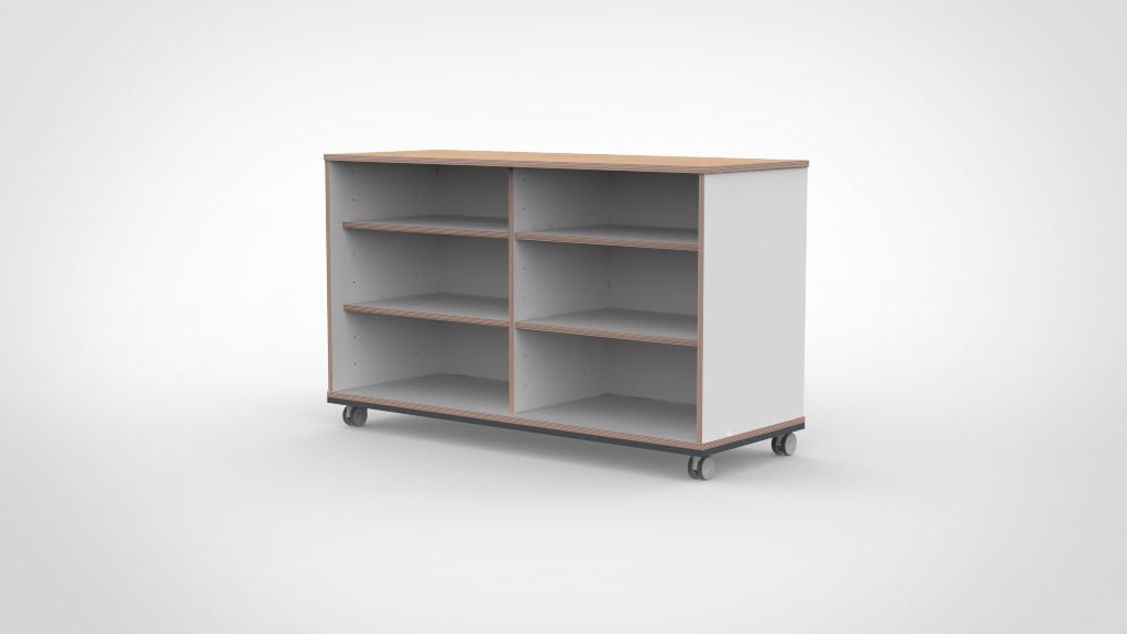 Kast 4 kolommen H84 04 - Afbeelding 2