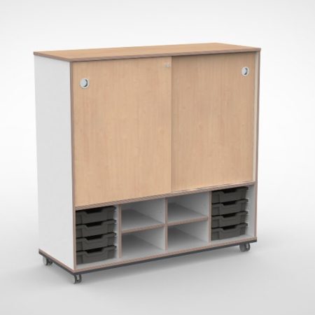 Kast 4 kolommen H140 03