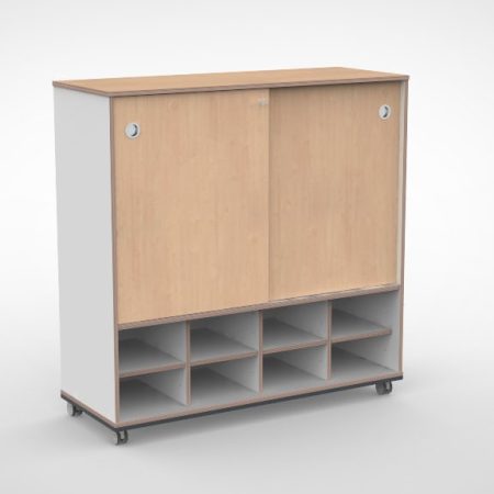 Kast 4 kolommen H140 05