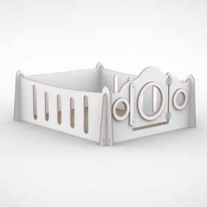 Budget grondbox 120×150 cm