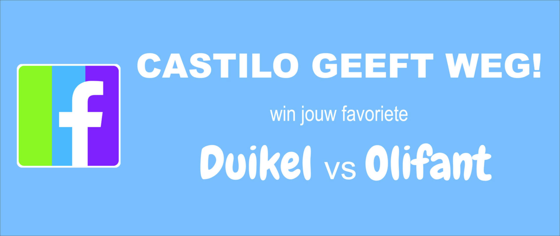 Winactie duikel olifant