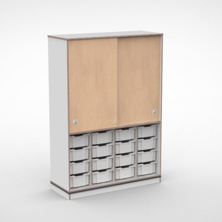 Kast 4 kolommen H200 02