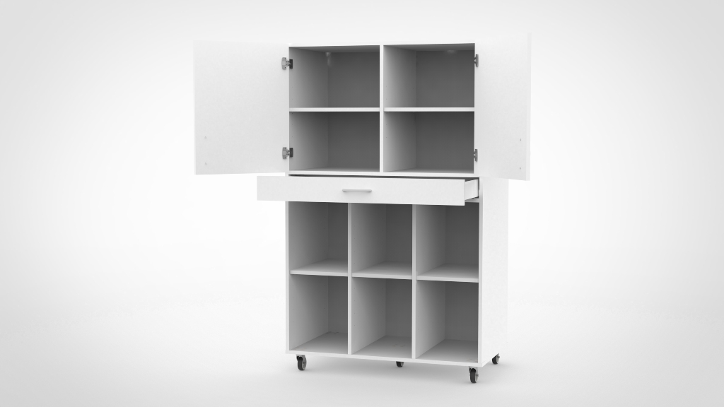 Leidsterkast 170x105 legplanken - Afbeelding 2