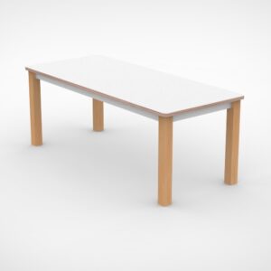 Peutertafel houten onderstel 60 breed