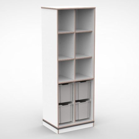 Kast 2 kolommen H200 06