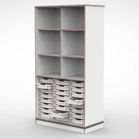 Kast 3 kolommen H200 08