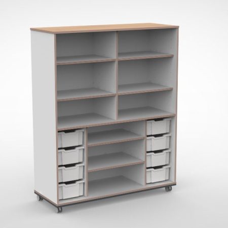 Kast 4 kolommen H174 09