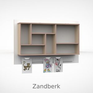 Wandbord met presentatielijst