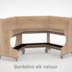 Ergo hoekbank voor J-tafel of U-combi