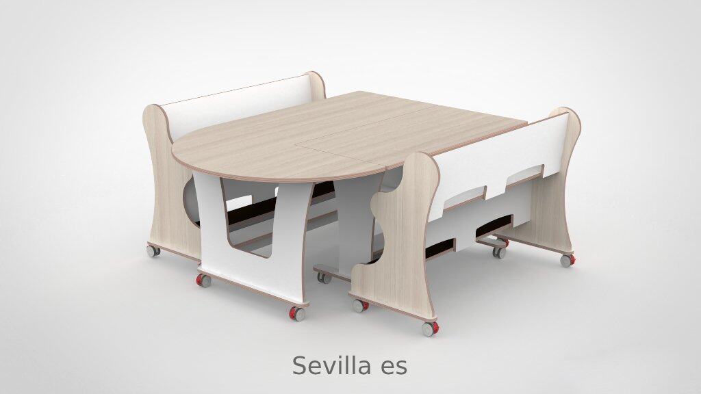 Ergo U-combi 180 met banken - Afbeelding 4