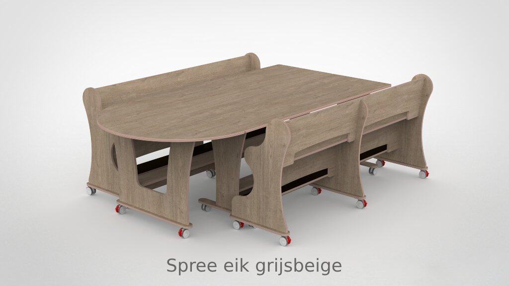 Ergo U-combi 240 met banken - Afbeelding 7