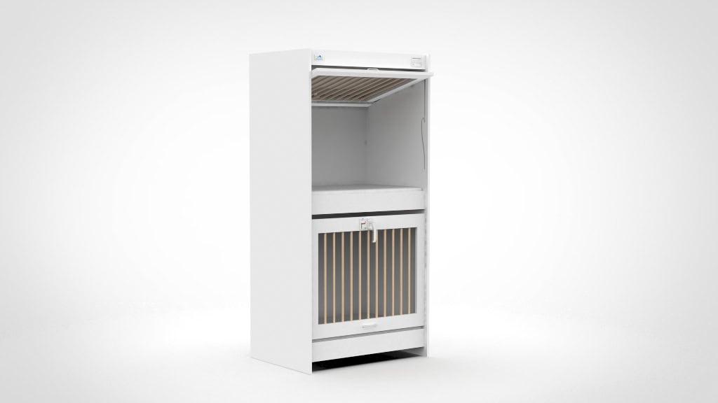 Duoslaper Baby met spijlenkanteldeuren - Afbeelding 2