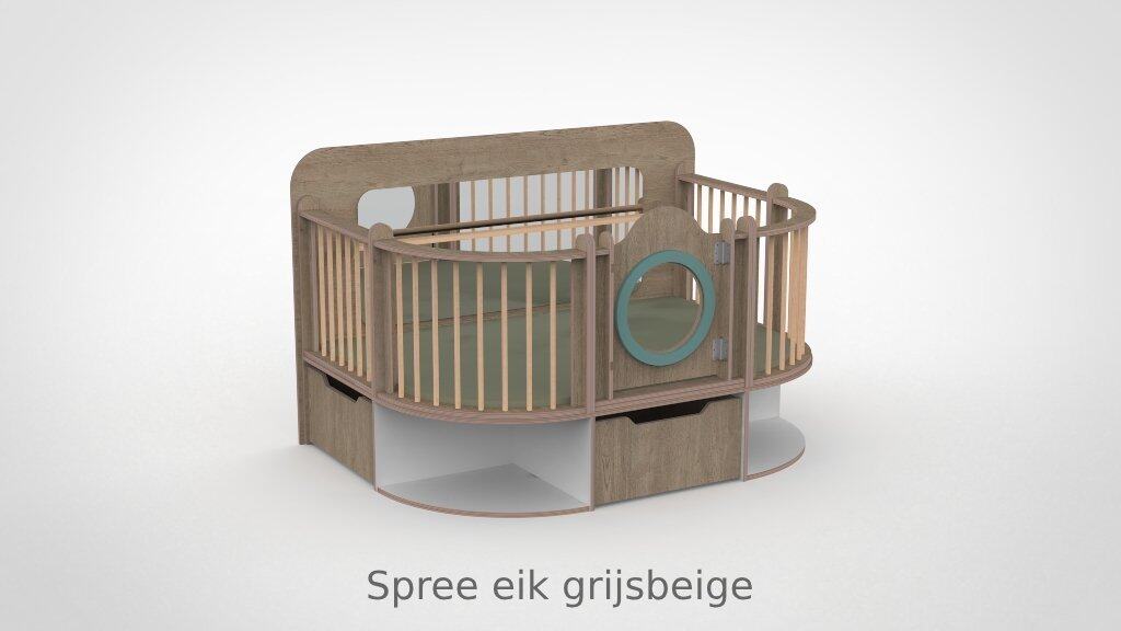 Verhoogde Grondbox Wave open zonder kussens - Afbeelding 8