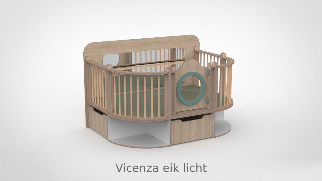 Verhoogde Grondbox Wave open zonder kussens - Afbeelding 9