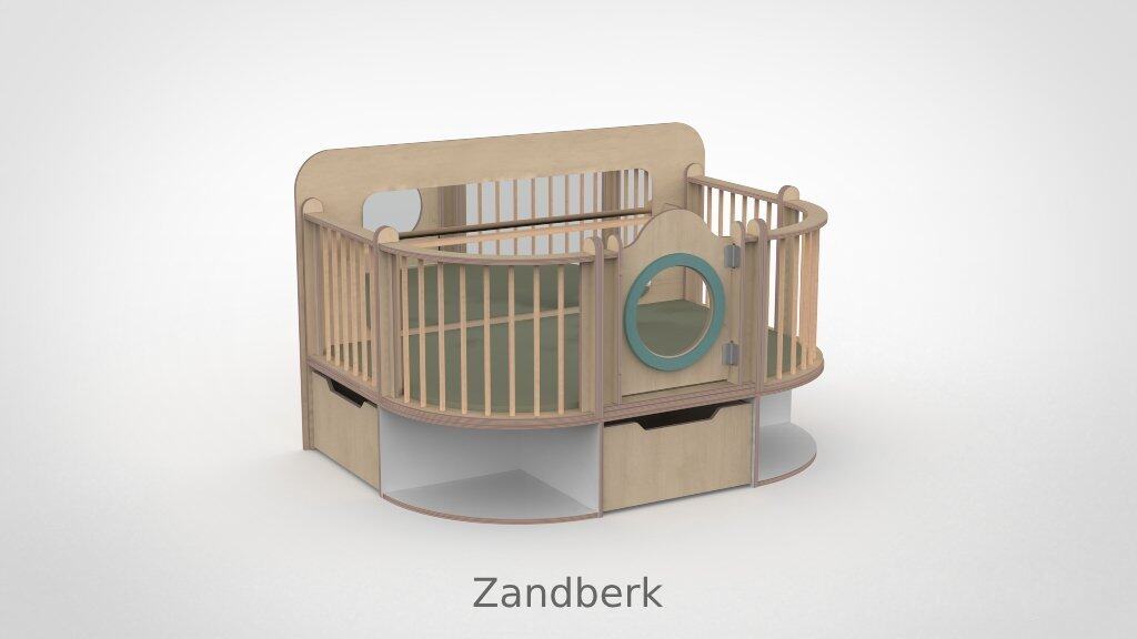 Verhoogde Grondbox Wave open zonder kussens - Afbeelding 10