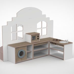 Knusse hoekje 3 hoeken trapgevel