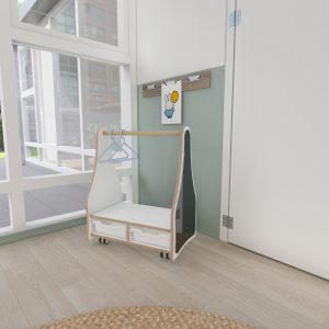 Garderobemobiel VVE model