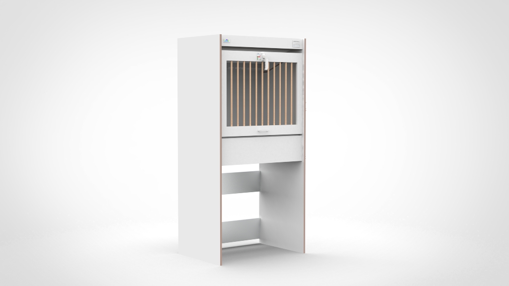 Hoogslaper baby Spiens kanteldeur