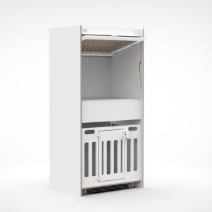 Hoogslaper Spiens baby kanteldeur met evacuatiebed