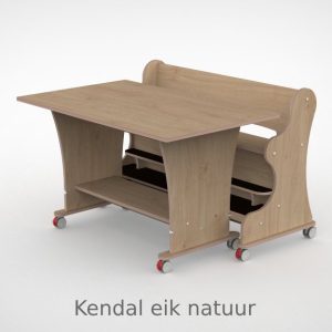 Ergocombi enkel 80×120 met extra voetenplank en magneten