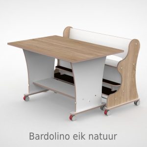 Ergocombi enkel 80×120 met extra voetenplank en magneten