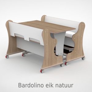 Ergocombi dubbel 60×120 met extra voetensteun en magneten