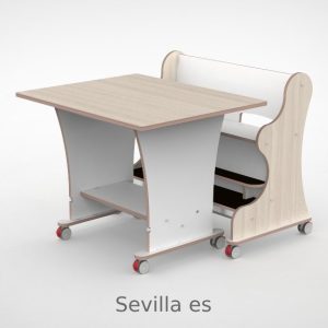 Ergocombi enkel 80×90 met extra voetenplank en magneten