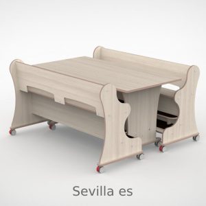 Ergocombi dubbel 80×150 met extra voetensteun en magneten