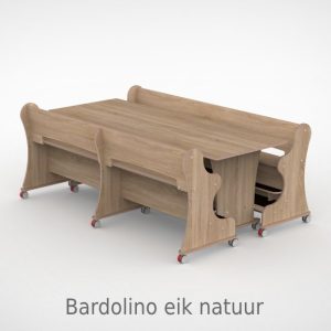 Ergocombi dubbel 80×210 met extra voetensteun en magneten