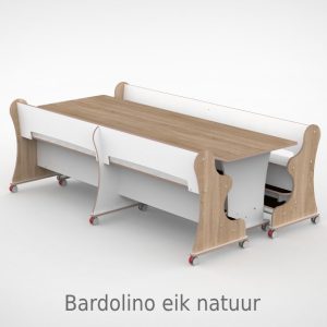Ergocombi dubbel 80×240 met extra voetensteun en magneten